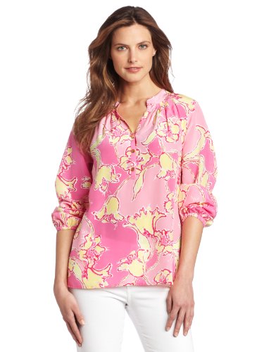 Lilly Pulitzer Women's Elsa Pintucks Shirt onSale Lilly Pulitzer Women's Elsa Pintucks Shirt onSale