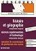 Histoire et géographie, composante majeure ; Sciences et technologie, composante mineure : Concours de recrutement de professeur des écoles Histoire et géographie, composante majeure ; Sciences et technologie, composante mineure : Concours de recrutement de professeur des écoles