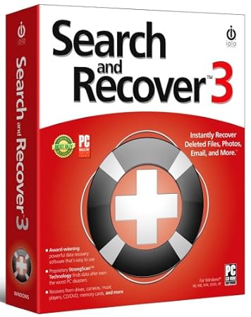 iolo Search and Recover 3 [Instantly recover deleted files, photos, email]