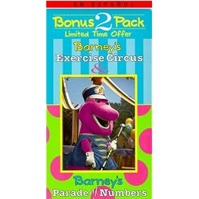 Barney - Parade of Numbers/Exercise Circus [VHS]