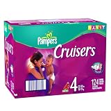 Review Pampers  / Pampers Cruisers Size 4 Economy Pack (124 Cruisers)