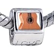 Pugster Pandora Style Bead Classic Guitar Beads Fits Pandora Bracelet