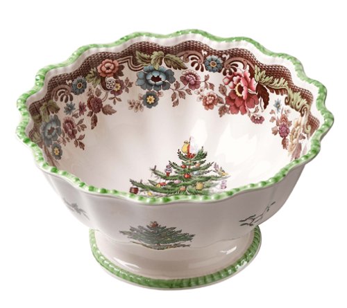 Spode Christmas Tree Gadroon Bowl