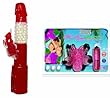 Tantrica Red Punk Rock Her Clitoral Stimulator Rabbit Style Vibrator and Venus Vibrator