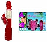 Tantrica Red Punk Rock Her Clitoral Stimulator Rabbit Style Vibrator and Venus Vibrator
