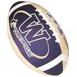 My Team Washington Huskies Squishy Microbead Football Pillow