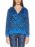 Urban Classics Sudadera con Cierre (Azul)