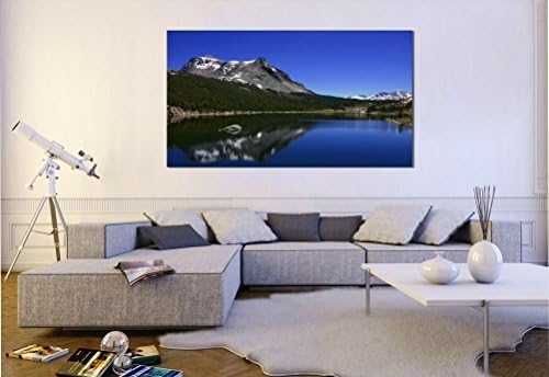 Fit You Canik70 Canvas Print Artwork Stretched Gallery Wrapped Wall Art Painting Poster Lake Landscape Mountain Forest