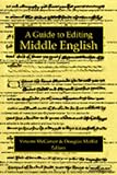 A Guide to Editing Middle English