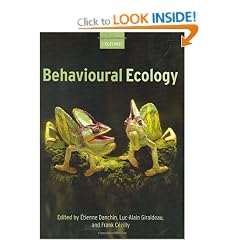 Behavioural Ecology: An Evolutionary Perspective on Behaviour