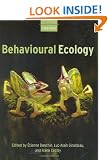 Behavioural Ecology: An Evolutionary Perspective on Behaviour