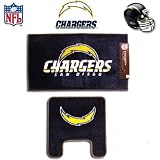 NFL San Diego Chargers Bathroom Soft Floor Carpet Mats Rug Accessories Set