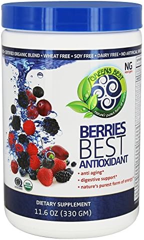 Mahima for Life - Berries Best Antioxidant Powder - 11.6 oz