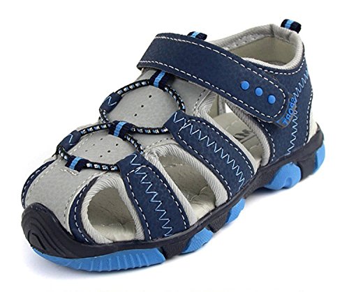 Pinnuo Boys Closed Toe Athletic Outdoor Sandals (Toddler/Little Kid)