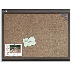 Nobo Elipse Personal QBDC9055 Pinnwand Kork (Designer-Kunststoffrahmen, 900 x 600 mm)