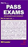 How to pass exams