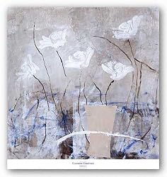 Subtlety I by Carmen Gimenez 18"x18" Art Print Poster Latin