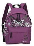 Fabrizio Rucksack Schmetterling lila