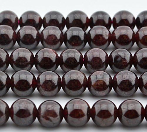 Dark Red Garnet Gemstone Beads AAA Quality 4 6 8 10 12mm - Jewelry Making Beads (8mm ( 48 beads))
