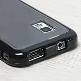 MyBat Samsung Fascinate / Mesmerize Gummy Cover - Transparent Clear/Solid B ....