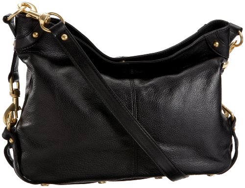 Rebecca Minkoff Mini Rikki Cross-Body Handbag - black leather
