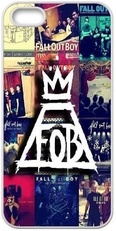 wugdiy New Fashion Cover Case for iPhone 5,5S with custom Fall Out Boy