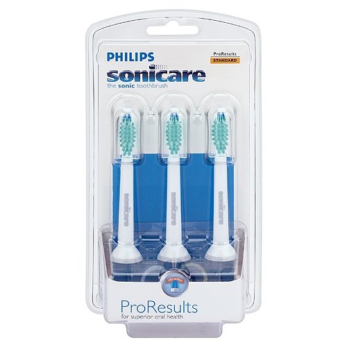 Philips Sonicare HX6013/03 ProResults Toothbrush Head - Standard - Triple Pack
