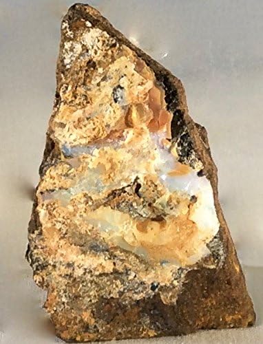 Natural Australian Boulder Opal Rough Specimen in Matrix #26