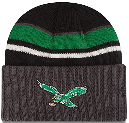 Philadelphia Eagles New Era NFL Throwback Prep Class Cuffed Knit Hat