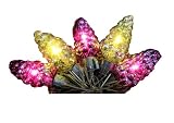 Kurt Adler Miniature Glass Pine Cone Lights