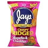 Jays Crispy Ridged Potato Chips, Jalapeno & Cheddar, 11-Ounce Bags (Pack of 10)