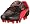 Schwarz (black-rosso corsa-puma silver 06)