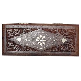 Jewelry Chest Woodworking Boxes Hand Engraved Indian Craft Christmas Gifts Ideas