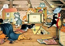 Ravensburger Puzzle - Cats in the Attic (1000 pieces)