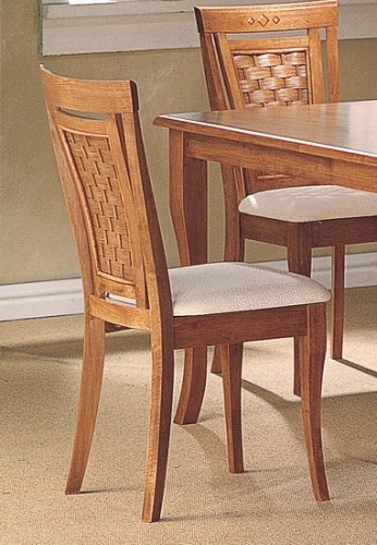 Set of 2 Honey Side Chairs