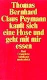 Claus Peymann kauft sich eine Hose und geht mit mir essen