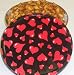 Gourmet Food : Scott's Cakes Peanut Butter Pretzel Nuggets in a Large Heart Tin