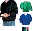 Sport-Tek - V-Neck Wind Shirt with Stripe Trim (JP62)