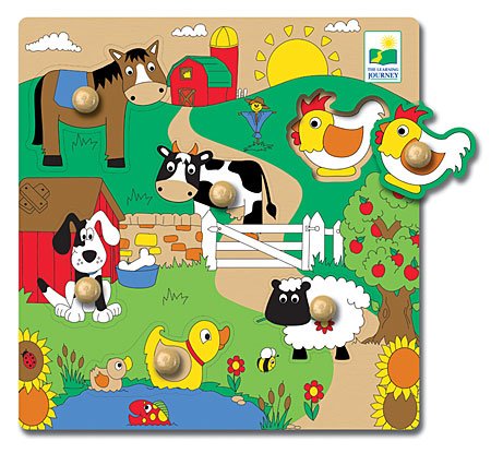 Total Toys Listen & Learn, Farm Puzzle 515Q7WV790L Total Toys Listen & Learn, Farm Puzzle