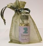 Lavender Bath and Body Oil in Organza. Pure Anti-inflammatory Aromatherapy to Soothe Sensitive Skin. 100% Natural.