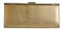 Fish Skin Leather Design, Metal Frame - Evening Bag - Alaska