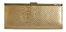 Fish Skin Leather Design, Metal Frame - Evening Bag - Alaska