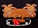 TURTLE HANGER - 20" ANTIQUE FINISH - ISLAND DECOR