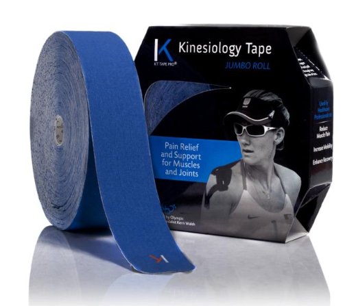 KT Tape Pro Precut Edema Strips - Blue Kinesiology Tape Lymphatic Drainage Strips