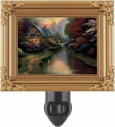 Thomas Kinkade, "A Quiet Evening" Framed Night Light - 75786