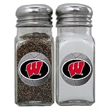 Review Bergamot  / Wisconsin Badgers NCAA Basketball Salt/Pepper Shaker Set