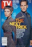 Tv Guide Aug 25-31 2001 Scott Bakula and Jolene Blalock of Star Trek