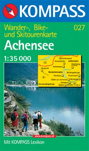 City Travel Guides Discounted  Bücher : Kompass Karten, Achensee: Wander-, Bike- und Skitourenkarte. Mit Panorama
