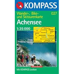 Achensee: Wandern / Rad / Skitouren. Mit Panorama. GPS-genau. 1:35.000