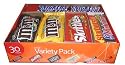 Mars M&m Mars Single Bar Variety Pack(pack Of 30)